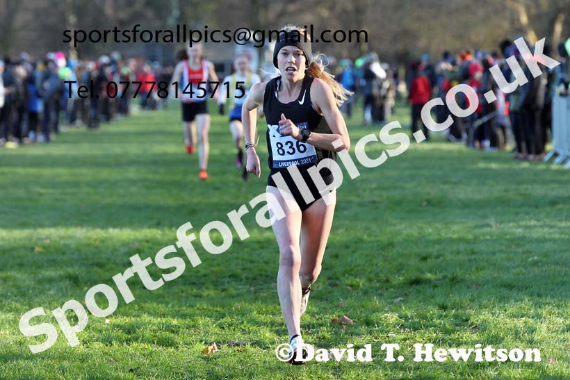 Senior Women and Under-23s, European Cross Country Championships Trials, Sefton Park, Liverpool. Photo: David T. Hewitson/Sports for All Pics